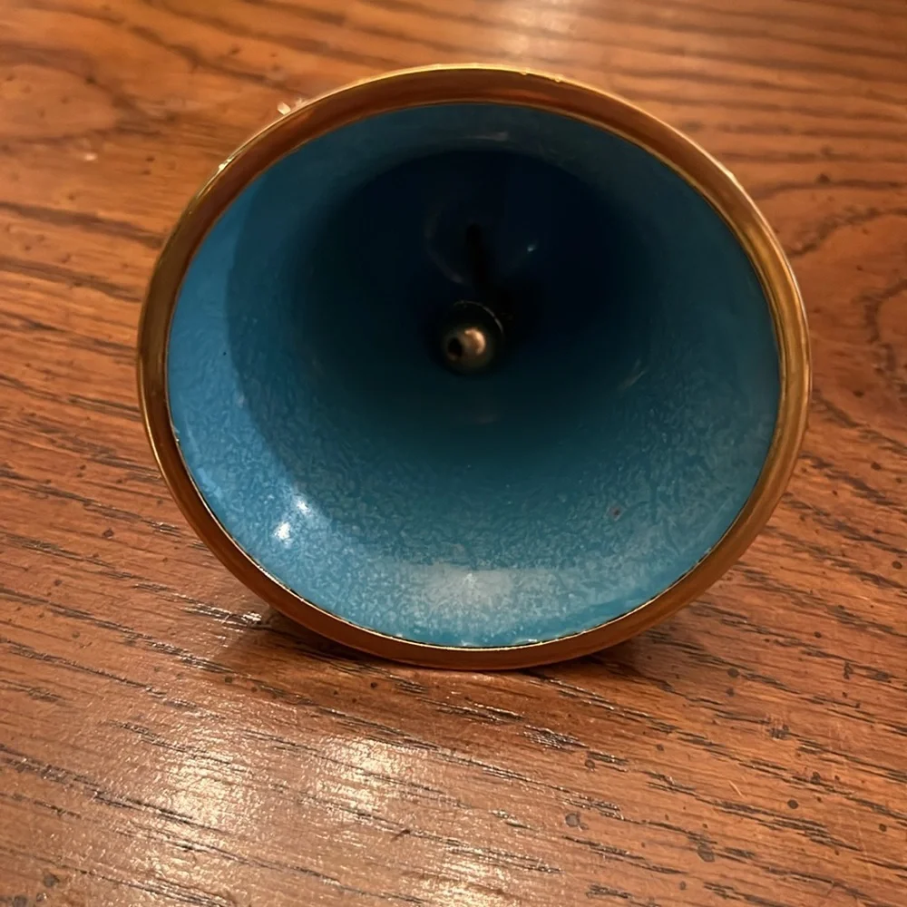 Cloisonné bell ornament‎